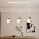 Nordique LED Suspension Plafonnier Crème Vent Gourde Lampe Pour Salon Chambre Étude Salle À Manger Décoration De La Maison Luminaires