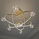 Minimalist nordic star chandelier for modern decor