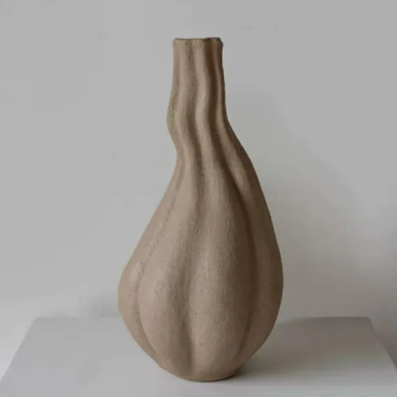 vase en céramique fait main pour décoration florale artisanale - vue 4 sur 10