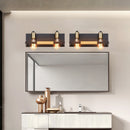 Applique murale miroir style fer rétro industriel