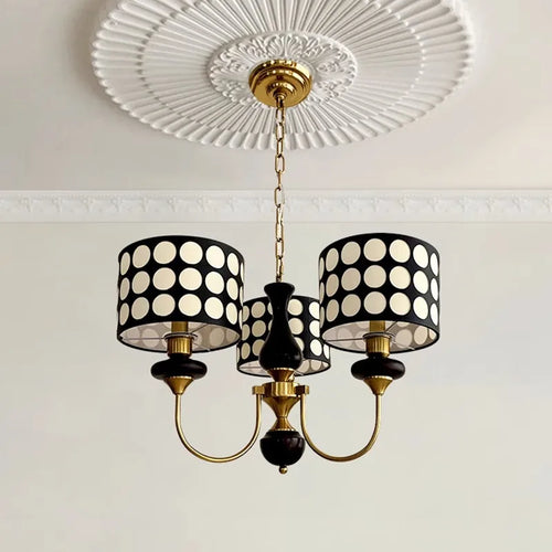 lustre en cuivre moderne pour hôtel et décoration intérieure