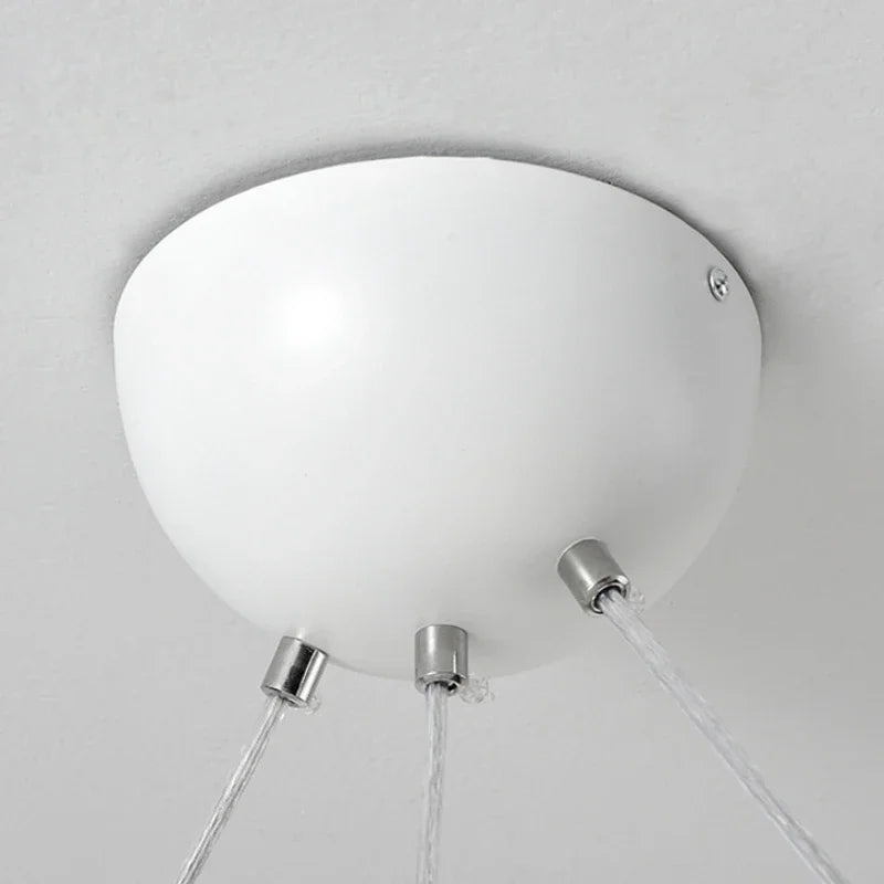 Modern minimalist cloud chandelier decorative indoor pendant light - vue 6 sur 8