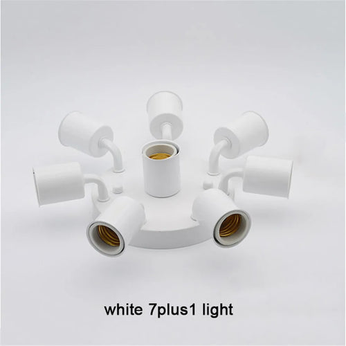 Minimalist ceramic ceiling lamp holder - vue 5 sur 6