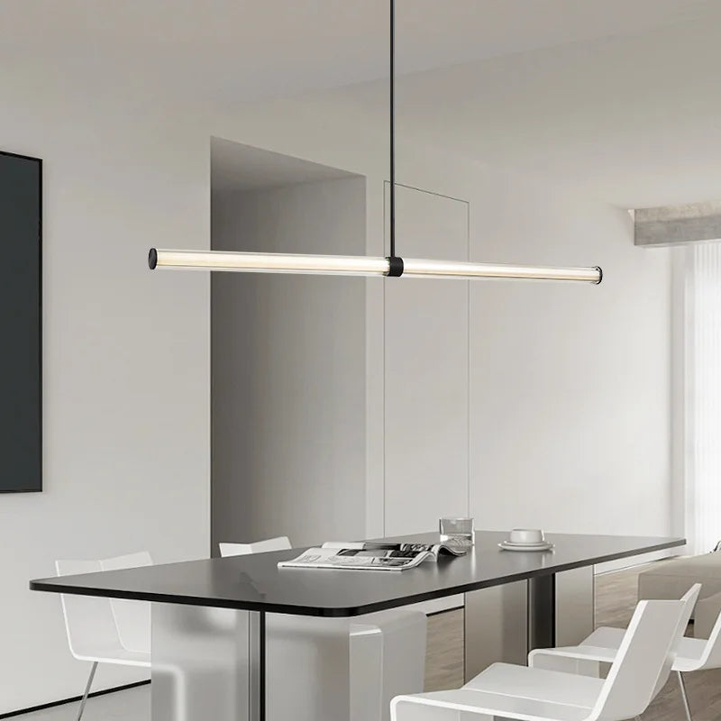 lustre de luxe moderne en verre de cuivre suspendu - vue 5 sur 9