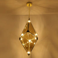 Modern minimalist nordic diamond design creative chandeliers