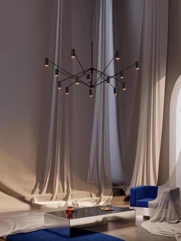 suspension moderne design pour éclairage intérieur élégant - vue 5 sur 8