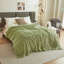 plaid polaire corail doux chaud pour canapé lit