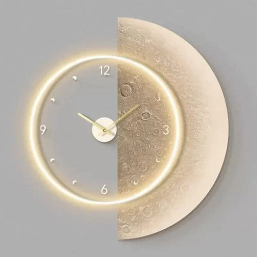 horloge murale à led design moderne pour décoration intérieure - vue 9 sur 10