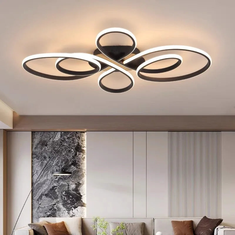 suspension moderne minimaliste pour un éclairage décoratif intérieur