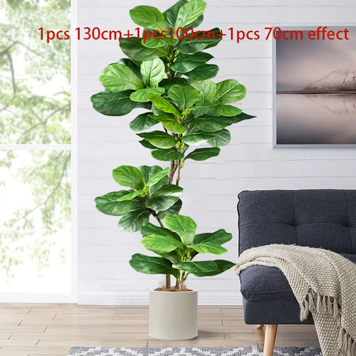 Artificial ficus branches with natural touch for indoor decor - vue 2 sur 8