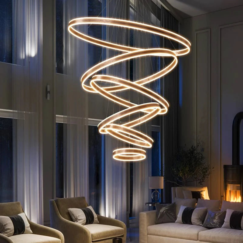 Décor à la maison moderne salle à manger lustre éclairage intérieur plafonnier suspension chambre lustre salon lumière - vue 5 sur 11