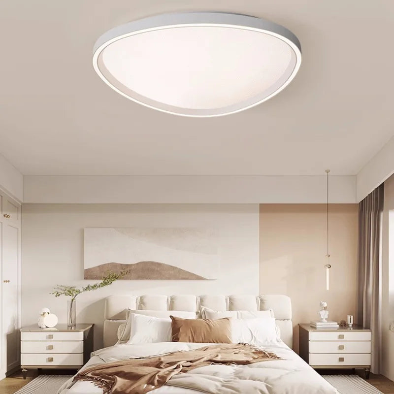 lustre led moderne minimaliste galvanisé protection yeux - vue 4 sur 12