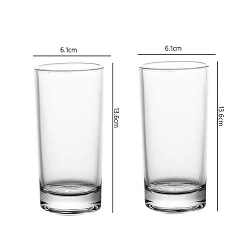 Verres cocktail design épuré plusieurs contenances résistants chaleur