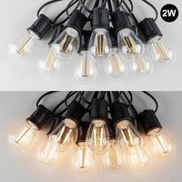 guirlande lumineuse led rétro pour décoration extérieure festive