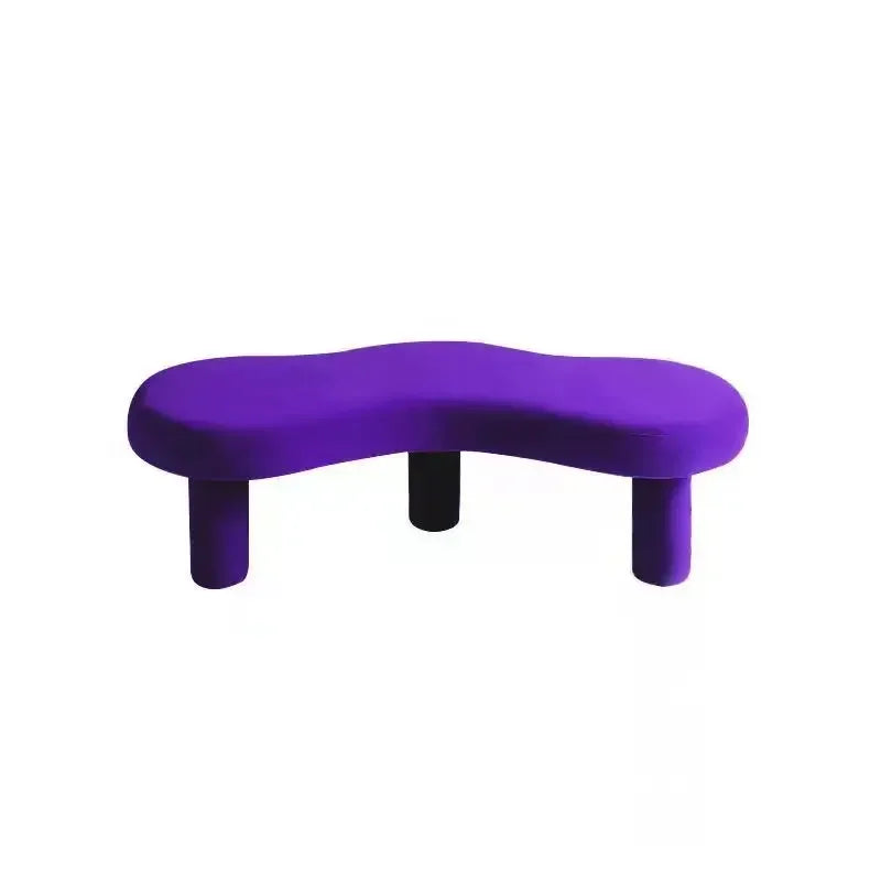 tabouret créatif moderne en tissu design nordique pour boutiques et entrées - vue 13 sur 15