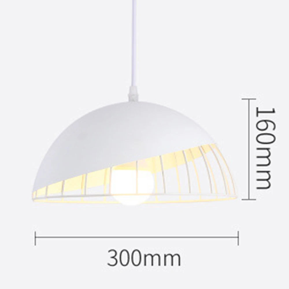 lustre moderne créatif style macaron pour restaurant - vue 4 sur 10