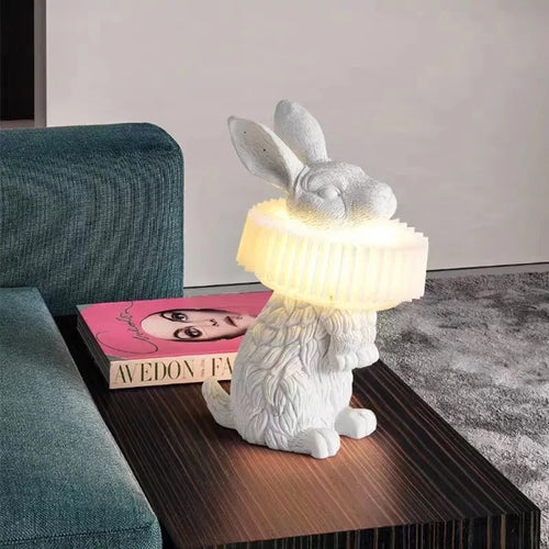 lampe de bureau lapin adorable à led pour enfants - vue 3 sur 15