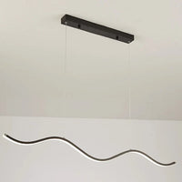 Minimalist Nordic LED chandelier for restaurants and kitchens