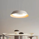 lustre led minimaliste moderne créatif bar rond suspension