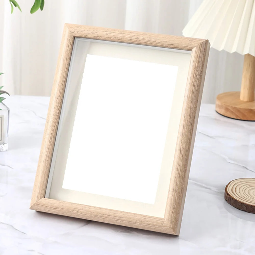 cadre photo en bois pour portraits famille mariage et voyage - vue 8 sur 9