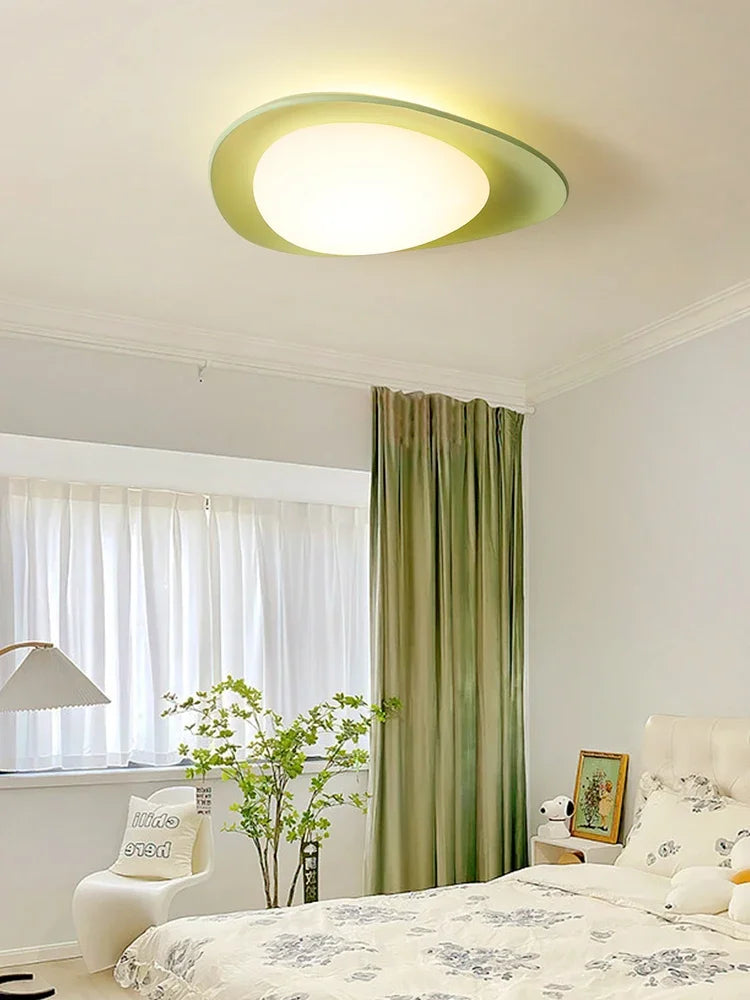 plafonnier nordique créatif en résine pour intérieur enfant et salon - vue 4 sur 15