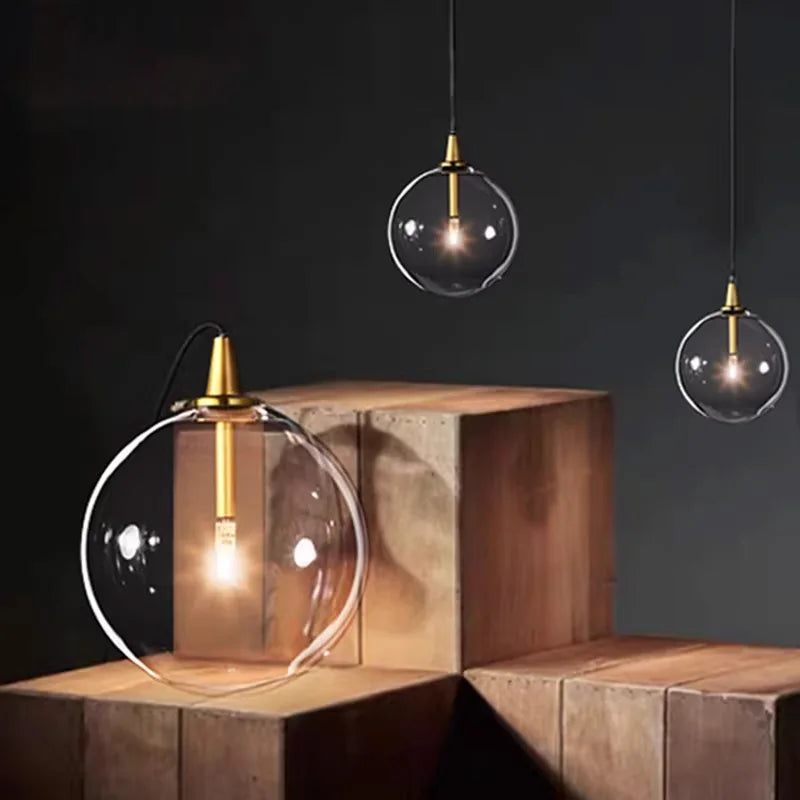 suspension minimaliste moderne pour restaurant bar café - vue 2 sur 10