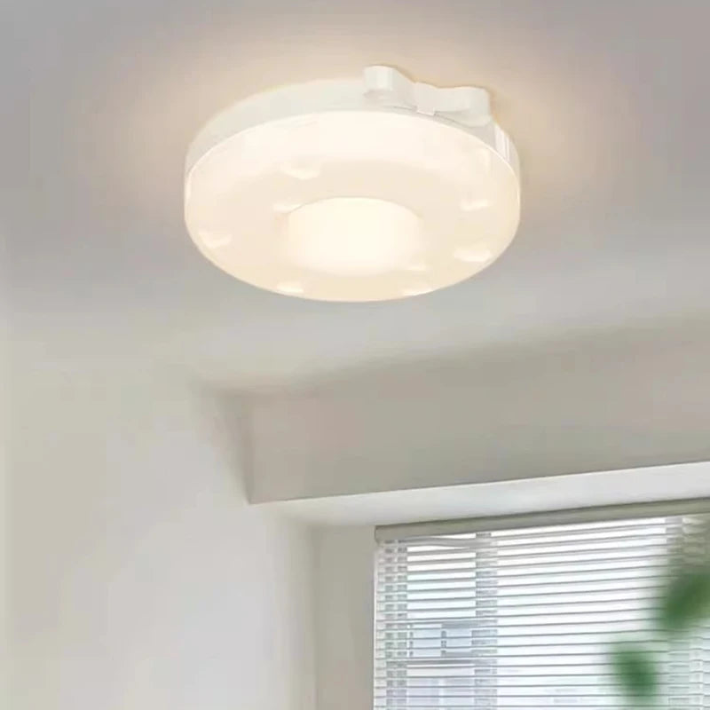 plafonnier forme de fromage pour pépinière de bébé fille - vue 7 sur 8