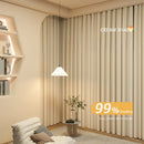 Rideau moderne plissé occultant luxe pour salon chambre