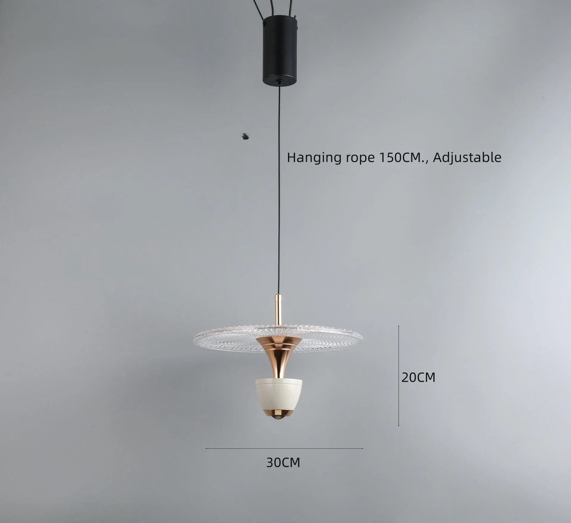 Modern minimalist pendant light for stylish interior decoration - vue 9 sur 10