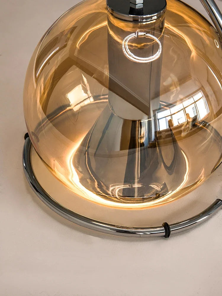 suspension nordique en verre pour intérieur moderne - vue 7 sur 7