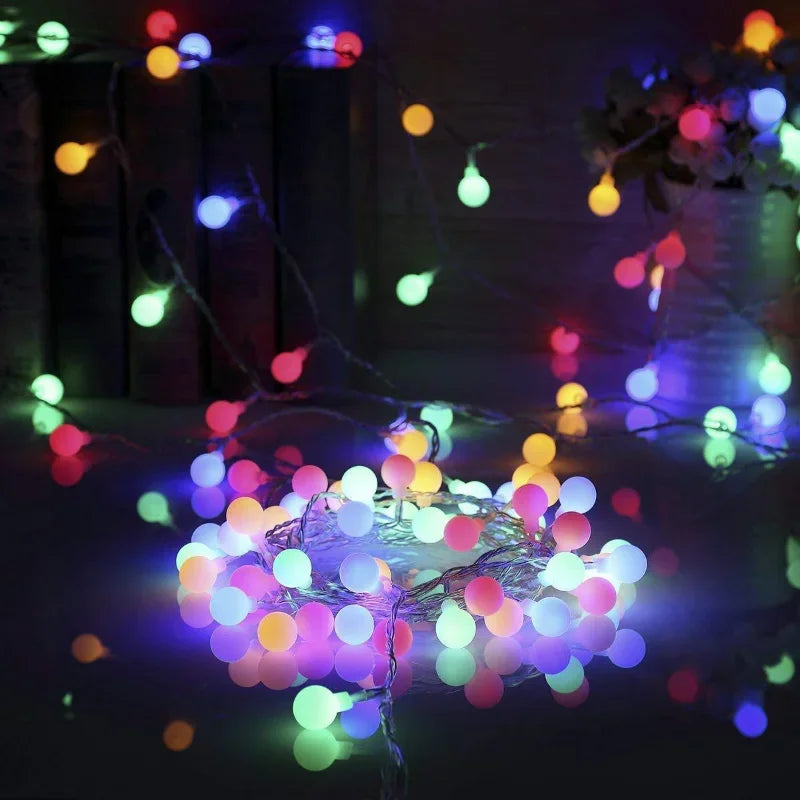 guirlande lumineuse led pour extérieur mariage jardin et Noël - vue 7 sur 9