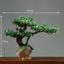 Artificial Simulation of Fake Flowers, Potted Gardens, Balcony Decoration, Bonsai Hotel Garden, Small Flower Pot Decoration