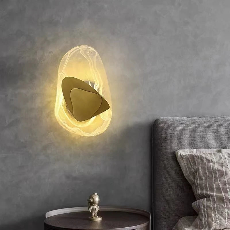 applique murale led design moderne pour café restaurant hôtel villa - vue 3 sur 17