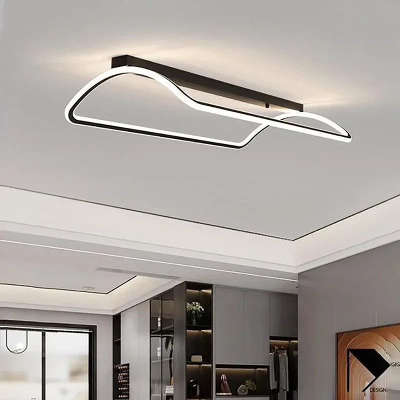 lustre moderne à leds pour intérieur décoratif - vue 6 sur 18
