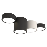 Nordique Mingzhuang Downlight LED plafonnier ménage chambre lumière circulaire Simple moderne porche couloir lumière