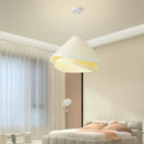 Minimalist fabric LED pendant lamp nordic art design