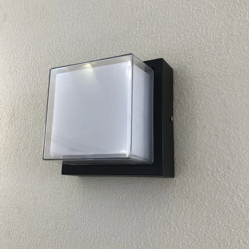 applique murale extérieure moderne étanche pour jardin et balcon - vue 7 sur 12