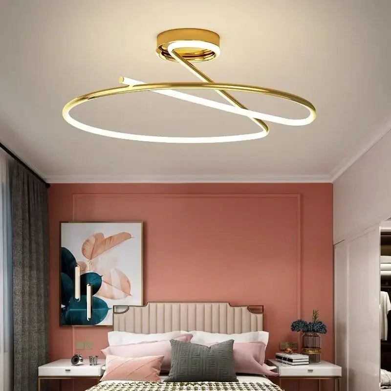 Plafond moderne à LEDs allée pour salon salle à manger chambre Loft décoration de la maison luminaires d'intérieur - vue 6 sur 22