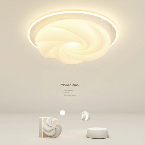 Minimalist nordic flower chandelier modern study ceiling light