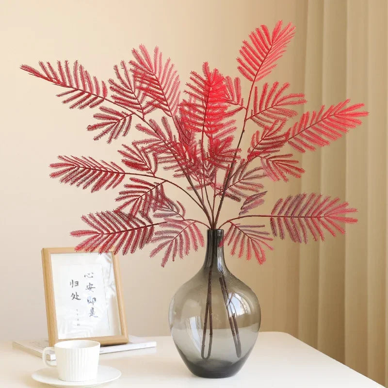 plante artificielle mimosa pour décoration rustique et accessoires photo - vue 4 sur 10