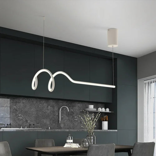 suspension moderne en led pour décoration d'intérieur élégante - vue 6 sur 10
