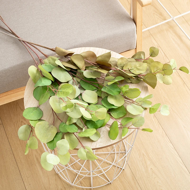 plante artificielle eucalyptus pour décoration automnale et arrangements DIY - vue 5 sur 16