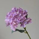 Realistic artificial hydrangea flower for wedding and floral decoration