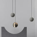 Wabi Sabi – lampe suspendue au Design nordique lune/planète