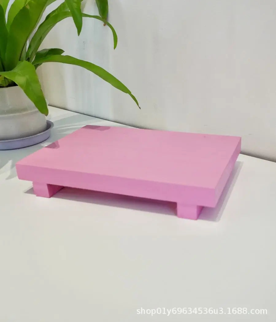 plateau en bois pour décoration de salle de bain et cuisine - vue 6 sur 8
