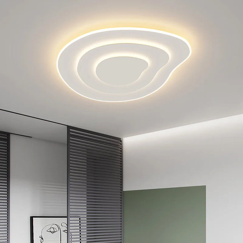 plafonnier moderne à leds pour intérieur cuisine et restaurant - vue 5 sur 12