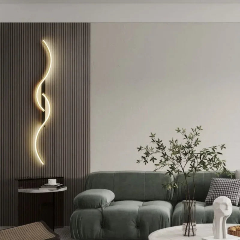 Modern minimalist luxury decorative LED wall light - vue 4 sur 13