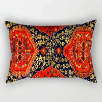 housse de coussin vintage à motif mandala pour canapé ou lit