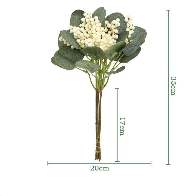 plantes artificielles bouquet décoratif pour mariage et jardin - vue 15 sur 18