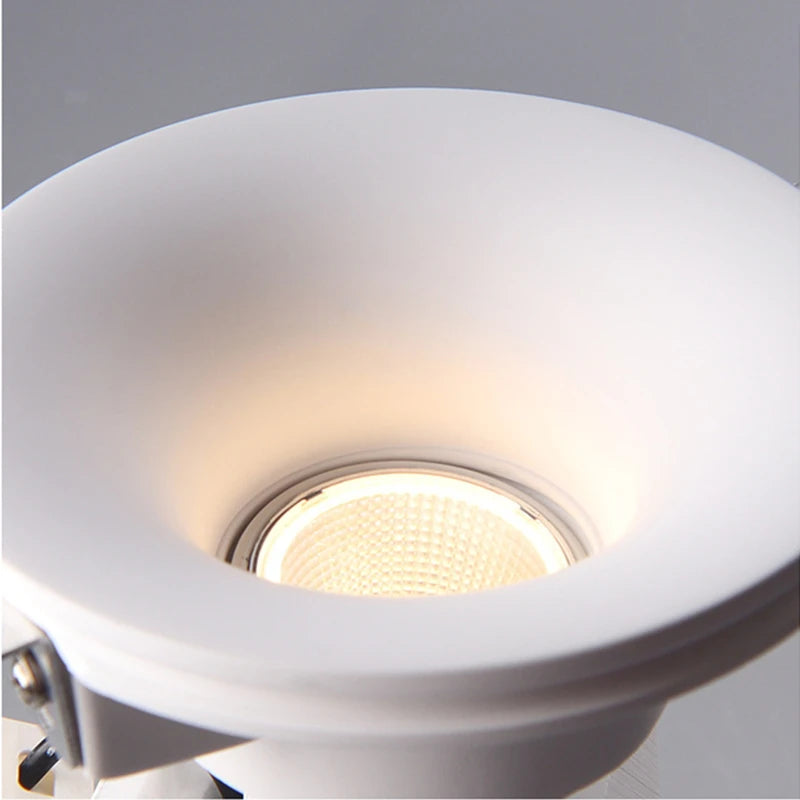 plafonnier encastré led anti-éblouissement design moderne éclairage intérieur - vue 11 sur 10
